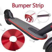 Бампер Защитный скутер полоски для корпуса наклейка лента для Xiaomi M365 Электрический скейтборд автомобиль скутер части декоративные полоски 2024 - купить недорого