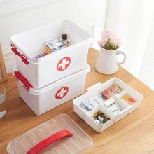 1Pc Portable Medicine Chest Pill Case Boxes Drugs Pill Organizer Storage Box Home Medical Kit  Emergency Medical Cases Container 2024 - buy cheap