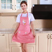 Kitchen Convenience Store Printed Apron BBQ Barbecue Cooking Bib Apron Dress Men Women Kitchen Restaurant Chef Uniform 60*70cm 2024 - buy cheap