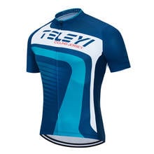 TELEYI-camisetas de Ciclismo de manga corta para Hombre, Ropa para bicicleta de montaña, de secado rápido, 2020 2024 - compra barato