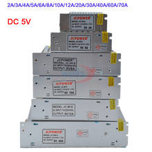 Wholesale DC 5V Lighting Transformer 2A/3A/4A/5A/6A/8A/10A/12A/20A/30A/40A/60A/70A led strip Switching Power Supply led driver 2024 - buy cheap