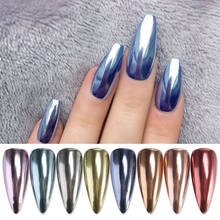 Metallic Color Nail Mirror Glitter Powder Decorations Nail Art UV Gel Polishing Chrome Flakes Pigment Shinny Dust Decoratio 2024 - buy cheap
