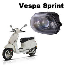 LED Motorcycle Headlight Hi/Lo Beam Daytime Running Light Headlight for Vespa Sprint 150 GL 2024 - buy cheap