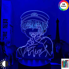 Lámpara 3d Anime Toilet Bound Hanako Kun, luz LED nocturna para decoración de habitación, regalo de cumpleaños, lámpara de noche 2024 - compra barato