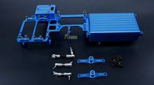 Alloy CNC Equipment box Set Dual Servo Tray Kit Fit for 1/5 Losi 5ive T Rovan LT KingmotorX2 2024 - buy cheap