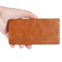 Acits-carteira de couro com suporte para sense5g, estilo carteira com múltiplos bolsos, para afiados, sense4/sense4 lite/sense4 basic/sense5 2024 - compre barato
