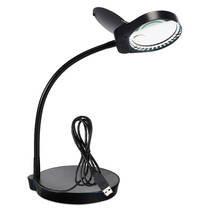 2 in 1 Desktop Magnifier LED Desk Lamp with 5x Lens Bright Light Tool Repair Tools Magnifiers Loupe magnifying glass 2024 - buy cheap