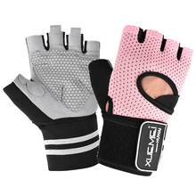 Men Women Half Finger Breathable Windproof Outdoor Training Cycling Gloves 2024 - buy cheap