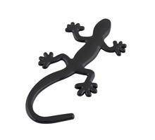 Black Lizard Gecko for Fender Trunk Emblem Badge Sticker 2024 - buy cheap