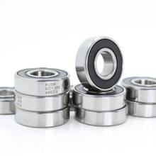 6001-2RS Bearing ABEC-5 10PCS 12x28x8 mm Sealed Deep Groove 6001 2RS Ball Bearings 6001RS 180101 RS 2024 - buy cheap