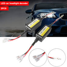 2pcs H1 H3 PS LED Headlight Decoder Canbus Anti-Flicker Harness Bulbs Resistor Decoder Error Free 2024 - buy cheap