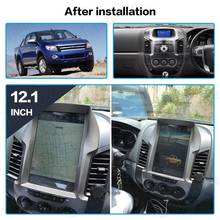 Radio con GPS para coche, reproductor Multimedia estéreo con Android 9,0, 64GB, estilo Tesla, unidad principal, PX6, para Ford Ranger F250, 2011-2016 2024 - compra barato