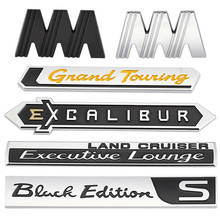 Car Sticker Badge Emblem for Toyota Land Cruiser Prado M Executive Lounge White Black Edition S Excalibur Grand Touring GT Decal 2024 - buy cheap