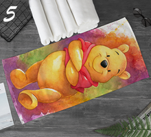 Disney Winnie Pooh Bear Bath Towel Pet Tigger Anime Cartoon Children Baby Girls soft Customized Bath Washcloth 80x160cm 2024 - buy cheap