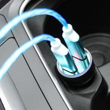 Новый светодиодный дисплей двойной USB Автомобильное зарядное устройство для skoda fabia peugeot 308 saab mercedes sprinter volkswagen up e36 bmw f10 e30 saab 9-3 2024 - купить недорого
