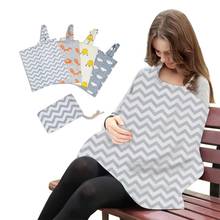 Outdoor Mother Breastfeeding Cover Breathable Baby Nursing Cotton Muslin Covers Newborn Scarf Feeding Apron Maternity Clothes 2024 - buy cheap