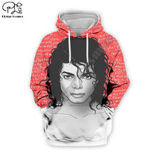 PLstar Cosmos Pop Singer Legend Michael Jackson HipHop NewFashion Tracksuit Streetwear Men/Women 3DPrint Funny Casual Hoodies 21 2024 - buy cheap