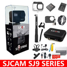 Оригинальная Водонепроницаемая Экшн-камера SJCAM SJ9 серии SJ9 Strike SJ9 Max, с гироскопом, 4K, для прямой трансляции, 2,4 ГГц, Wi-Fi, Спортивная DV-камера 2024 - купить недорого