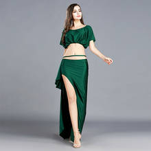 Belly Dance Costume women training suit 2019 new sexy performance Oriental Dance Costume Fairy suit performance Costume 2024 - buy cheap