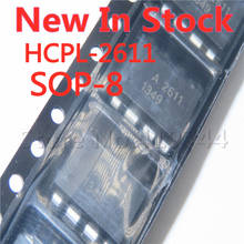 Isolador smd 5 fábricas a2611 hcpl2611 tabletes hp2611 sop-8 novo original em estoque 2024 - compre barato