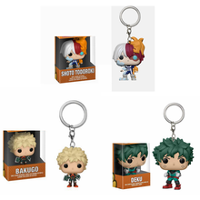 My Hero Academia Midoriya Izuku Deku Bakugo Shoto Todoroki Keychians Action Figures Toy Doll With Box 2024 - buy cheap