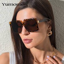 New Fashion Square Sunglasses Women Oversized Sun Glasses Vintage Classic Female Eyewear Ladies Shades Elegant Big Frame UV400 2024 - buy cheap