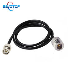 Cable de extensión RF RG58 BNC macho a N tipo hembra, Conector de mampara, antena WiFi, puente, Cable Coaxial Pigtail 2024 - compra barato