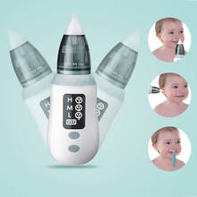 Aspirador elétrico para limpeza nasal de bebês recém-nascidos, equipamento seguro e higiênico, para crianças 2024 - compre barato