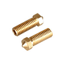 2pc trianglelab T- Volcano Plated Copper Nozzle Durable non-stick high performance M6 Thread for 3D printers E3D Volcano hotend 2024 - buy cheap
