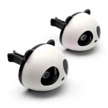 2pcs Cute Panda Car Styling Air Freshener Perfume ambientador para auto for Air Vent Decoration Car Smell Flavors Accessories 2024 - buy cheap