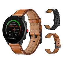 Pulseira de couro genuíno para mulheres, pulseira de substituição para polar vantage m polar grit x man acessórios 2024 - compre barato