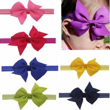 baby Headband newborn Kids Hair Bow DIY Grosgrain Ribbon Bow headwear baby Elastic Hair Bands For Girl Children Hair Accessories 2024 - buy cheap