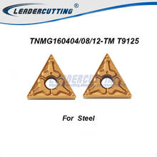 TNMG160404/TNMG160408/TNMG160412-TM T9125*10pcs Carbide Inserts,Blade for WTJNR/MTJNR/MTENN/MTQNR,For Steel 2024 - buy cheap