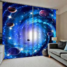 3D Digital Printing Earth Vortex Scenery Shower Curtain For Living room bedroom Drapes 2024 - buy cheap