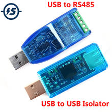 Industrial USB To RS485 Converter CH340 Communication Module TVS Transient Protection / USB to USB Voltage Isolator Module 1W 2024 - buy cheap