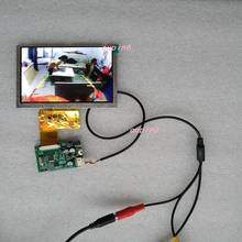 2AV комплект ЖК-контроллера + 5 "панель 800X480 дисплей Автомобильный экран Реверсивный 2024 - купить недорого