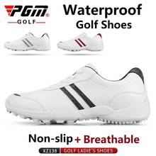 Женские кроссовки для гольфа PGM, Нескользящие, дышащие, водонепроницаемые 2024 - купить недорого