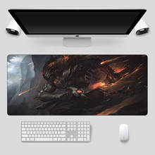 Large Gaming Mouse Pad 70x30cm Yasuo The Unforgiven Computer Duel Mousepad Gamer For League of Legends Laptop Notebook Desk Mat 2024 - buy cheap