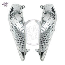 Capa de proteção para farol de motocicleta, tampa de luz giratória compatível com bmw r1200rt r900rt 2006 2007 2008 2009 2024 - compre barato