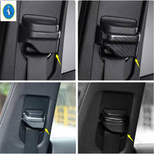 Yimaautotrims Auto Styling Safety Seat Belt Lock Buckle Cover Trim Fit For Mercedes Benz GLA X156 / CLA W117 2015 - 2019 ABS 2024 - buy cheap