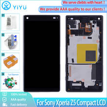 4.6" Original Display For SONY Xperia Z5 Compact E5823 E5803 LCD Display Touch Screen Digitizer Assembly With Frame Replacement 2022 - buy cheap