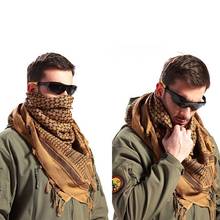 Moda masculino leve quadrado ao ar livre xale militar exército tático árabe deserto shemagh keffiyeh arafat cachecol moda 2024 - compre barato