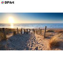 Алмазная картина 5D полностью квадратная/круглая дрель закат морской пляж пейзаж Daimond вышивка крестом мозаика M951 2024 - купить недорого