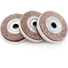 1pcs Sandpaper Sanding Flap Polishing Wheels 100x16mm Disc Flap Wheel Sanding Cloth Wheel Metal Wood Buffing 2024 - buy cheap