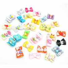 100PC/Lot Easter Dog Bows Colorful Eggs Rabbit Dog Hair Bows Holiday Dog Grooming Accessories Pet Supplies 2024 - buy cheap