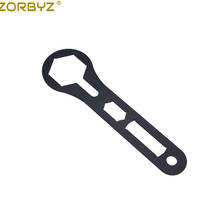 Zorbyz-chave de cabeça preta para garfo, 50mm, wp fork, 125 150 250 350 450, 550 sx, sxf, xc, xcf, excf, fábrica, exc, seis dias para husqvarna 2024 - compre barato
