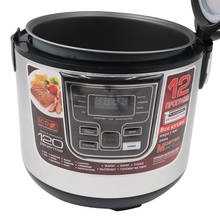 Электрическая рисоварка 6 л, устройство для приготовления риса, супа, каши, парового торта, йогурта, пароварка 2024 - купить недорого