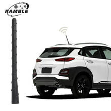Универсальный автомобильный мачта на крышу Гибкая штыревая антенна сигнала дизайн стерео радио FM/АМ Сигнала Антенна для Hyundai i20 i40 i10 2022 - купить недорого