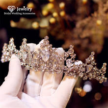 CC Crown for Women Bridal Tiara Wedding Hair Accessories for Bride Bridesmaids Queen Crowns Jewelry Charm Fine Party Gift HG701 2024 - buy cheap