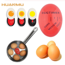 Mini Egg Timer Kitchen Timer Egg Accessories Resin Cooking Egg Kitchen Tool Eco-Friendly Changing Timer  Soft Hard Boiled Eggs 2024 - buy cheap